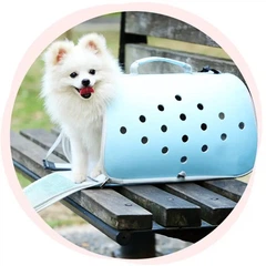 Сумка для перенесення котів та собак CosmoPet CP-12 44 x 25 x 28 см Синій