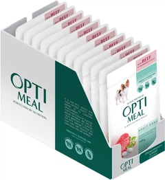 Optimeal Вологий корм (шматочки в желе) для дорослих собак