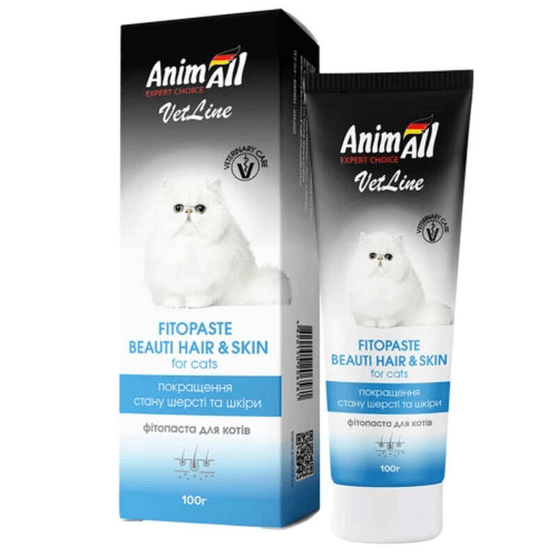 AnimAll VetLine Добавка ЕнімАлл ВетЛайн Fitopaste для котів
