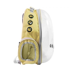 Рюкзак-переноска для кішок Taotaopets 253304 Panoramic Yellow