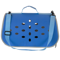 Сумка для перенесення котів та собак 48x26x25 см CosmoPet CP-12 Dark Blue