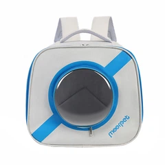 Рюкзак-перенесення для кішок Taotaopets 241109 Window Blue сумка з віконцем