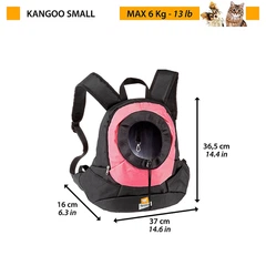 Рюкзак для перенесення собак Ferplast Kangoo Small Pink