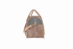 AnimAll MISOKO&CO дорожня сумка для домашніх тварин, 51.5 x 25.5 x 27 см, світло-коричнева