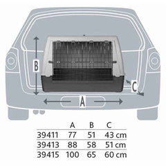 Переноска для собак Trixie Journey M-L 100х65х60 см (TX-39415)