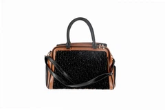 AnimAll MISOKO&CO дорожня сумка для домашніх тварин, 45 x 20 x 30 см, чорно-коричнева