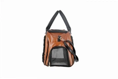 AnimAll MISOKO&CO дорожня сумка для домашніх тварин, 45 x 20 x 30 см, чорно-коричнева