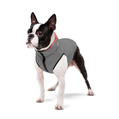 Collar Курточка для собак AiryVest двостороння, розмір XS 22, коралово-сіра