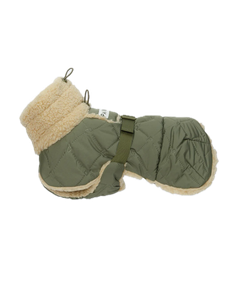Paika Тепла попона для собак Winter Sherpa Jacket Olive Paikka 30