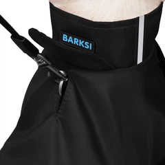 Barksi Дощовик для Собак Bronzedog на Липучке Чорний 2XS (145101)