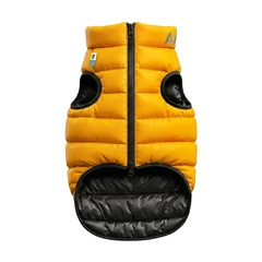 Airy Vest Куртка для собак AiryVest двостороння, XS22, A 20-22, B 33-35, C 19-21, жовто-чорна