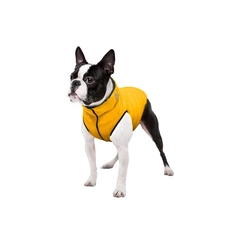 Airy Vest Куртка для собак AiryVest двостороння, XS22, A 20-22, B 33-35, C 19-21, жовто-чорна
