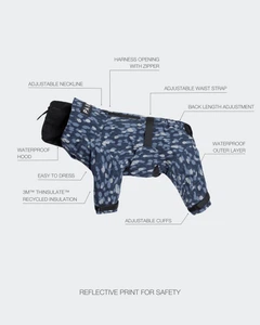 Paika Комбінезон для собак Winter Suit blue Paikka (30)