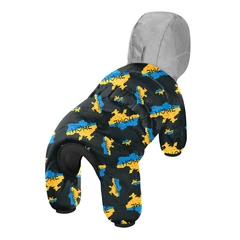 Комбінезон для собак WAUDOG Clothes малюнок "Дім", M35, В 59-62 см, С 37-40 см 5436-0230