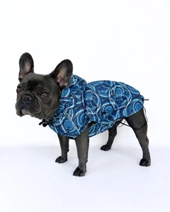 Одяг для собак дощовик "UMYKO" SKU 004555. Розмір S. Your Stylish Hunter. Дощовик жилет для французького бульдога, мопса, спаніеля, корги, амбуллі, бігля та інших порід собак.