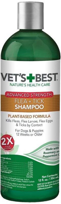 Vet's Best VET`S BEST (Ветс Бест) Flea&Tick Shampoo - Шампунь проти бліх для собак та цуценят