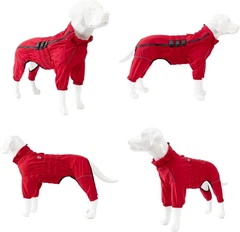 Комбінезон-дощовик для собак Derby Dog Suit Red S