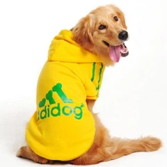 Без бренда Толстовка для собак "ADIDOG" жовтий 3 Multibrand (2000003546602)