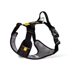 Шлейка для собак Woolly Wolf Roam Harness Black Ripple пом'якшена XS