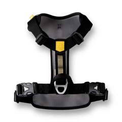 Шлейка для собак Woolly Wolf Roam Harness Black Ripple пом'якшена XS