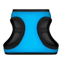 Шлея для собак м'яка Waudog Clothes Colors of freedom з QR паспортом XS3 32-35 см х 22-24 см (222-4020 Col)