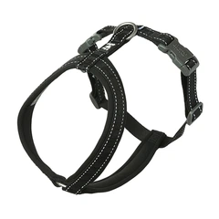 Анатомічна шлейка для собак Hurtta Casual Y-harness 35-45 Чорний