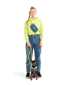 Шлея для собак Alpha 360 Woolly Wolf Harness Deep Teal Mix L
