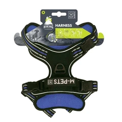 M Pets M-Pets Hiking Harness Blue - Шлея анатомічна для собак середнього та великого розміру M / 35-60x40-75 см (6953182738862)