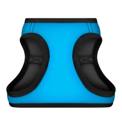 Шлея для собак м'яка WAUDOG Clothes з QR паспортом Colors of freedom XS4 В 36-39 см С 26-28 см