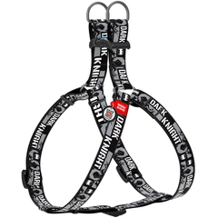 Collar Шлея XS-S 28-40 см Waudog Темний лицар для собак