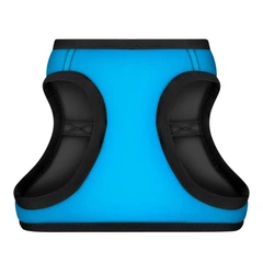 Шлея для собак м'яка Waudog Clothes Colors of freedom з QR паспортом XS4 36-39 см х 26-28 см (223-4020 Col)