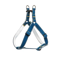 Hi Dog Шлея HIDOG нейлонова JEANS M 20мм 45-64см (127/1054)