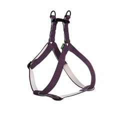 Hi Dog Шлея HIDOG нейлонова VELVET слива M 20мм 45-64см (127/1050)