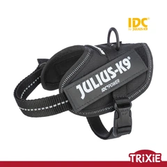 Шлея тренувальна Trixie 14811 для цуценят"Julіus-К9® IDC",2XS/Baby 2: 33-45см/18мм, чорний (TX-14811) 5999053616113