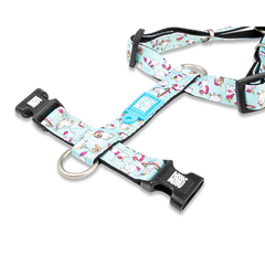 Max & Molly Urban Pets Шлейки для собак Max & Molly H-Harness Unicorn з принтом Єдиноріг, L