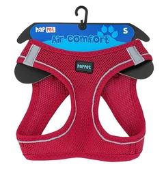 Шлея для собак Happet, AirComfort, S, червоний, 36-44 см (JT17)