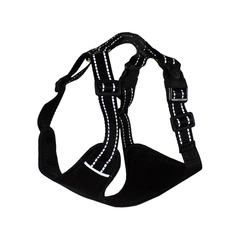 Lucky Pet Нагрудник з тканини S 36-44/36-55 см, Чорний