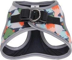 Шлея для собак нейлонова L 46-53 см Croci HIKING REFLECTIVE хакі арлекін