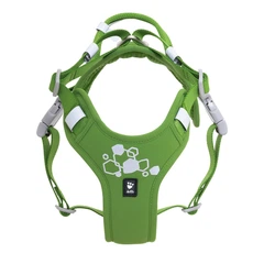 Шлейка пом'якшена для собак Hurtta Weekend Warrior Harness II ECO Зелений 40-50