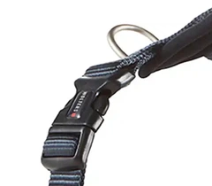 Шлейка для собак пом'якшена Wolters Professional Comfort 5 70-85 см / 35 мм Графітовий
