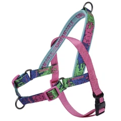 M Pets M-Pets Urban Style Lava Norwegian Dog Harness - Норвезька шлея в стилі графіті для собак дрібних, середніх та великих порід S / 33-40x45-60 (6953182773122)