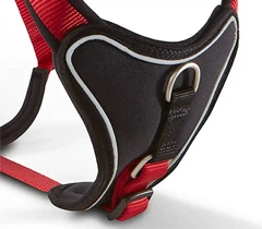 Шлейка для собак пом'якшена Wolters Professional Comfort 2 40-45 см / 25 мм Червоний