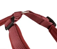 Шлейка для собак пом'якшена Wolters Professional Comfort 5 70-85 см / 35 мм Бордовий