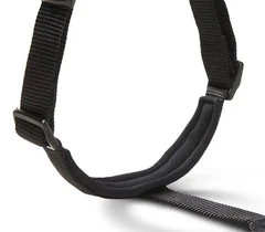 Шлейка для собак пом'якшена Wolters Professional Comfort 2 40-45 см / 25 мм Чорний