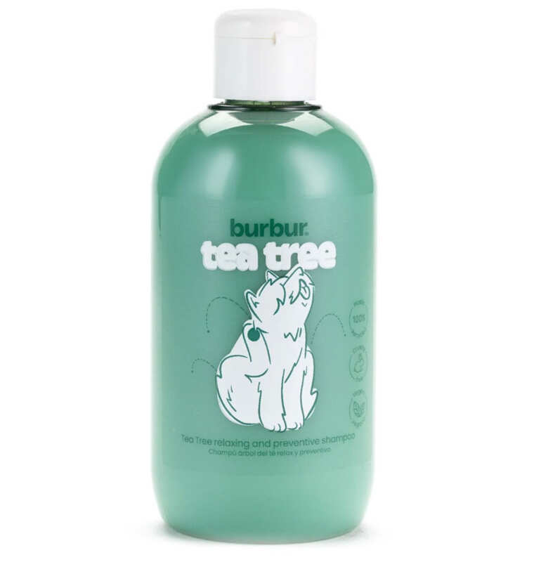 Burbur Tea Tree - Репелентний шампунь з екстрактом чайного дерева від комах для собак та котів