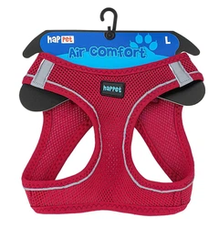 Шлея для собак Happet, AirComfort, L, червоний, 48-54 см (JT27)
