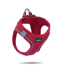 Шлея для собак Happet, AirComfort, M, червоний, 44-48 см (JT22)