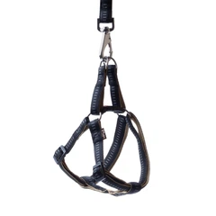 Шлея для собак Happet, Soft Style, S, чорний, 1 см, 24-34 см (JB31)
