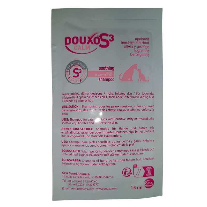 Ceva (Сева) Douxo S3 Calm - Шампунь для чутливої шкіри собак і котів