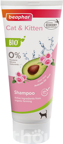 Beaphar (Беафар) Bio Shampoo Cat & Kitten - Шампунь для дорослих котів і кошенят